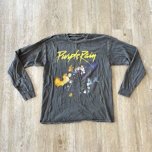 Unisex Prince Estate Grey Long Sleeve Tshirt Tee - S/M